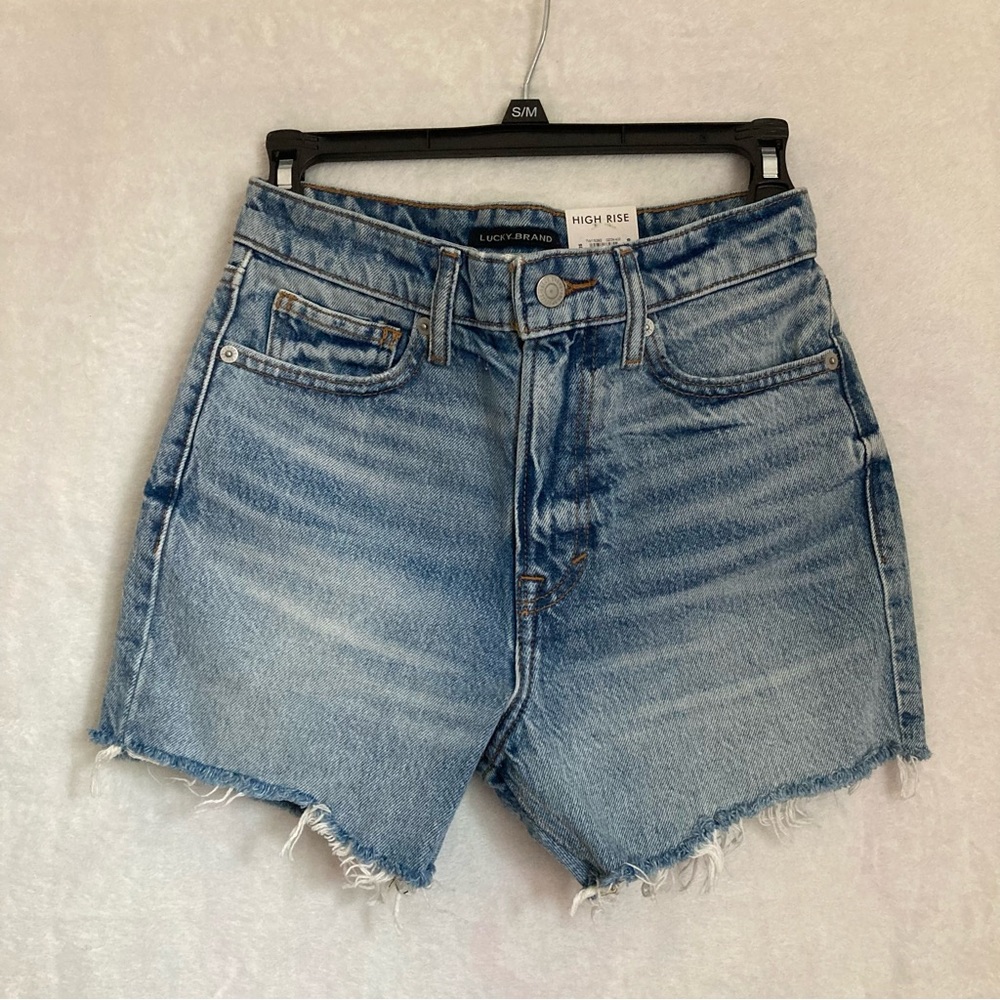 NWT “So Lucky” High Rise Shorts - Lucky Brand! - Picture 2 of 7